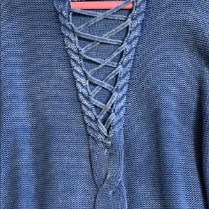 Fate Sweaters - Adorable denim blue trendy sweater Fate Sweaters - Adorable denim blue trendy sweater